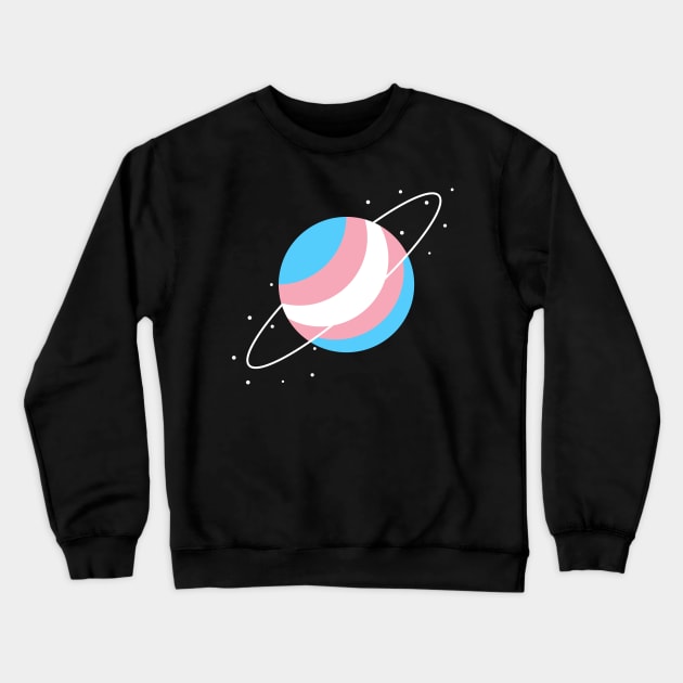 Transgender Planet Crewneck Sweatshirt by Pridish